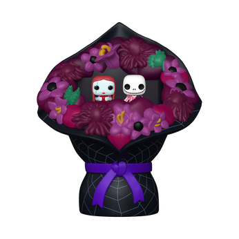 Bitty Pop! Bouquet Sally & Jack Skellington (Valentine), Image 1